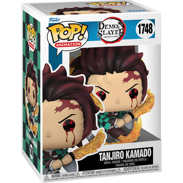 Funko POP #1748 Demon Slayer Tanjiro Kamado (Sun Breathing) Figure